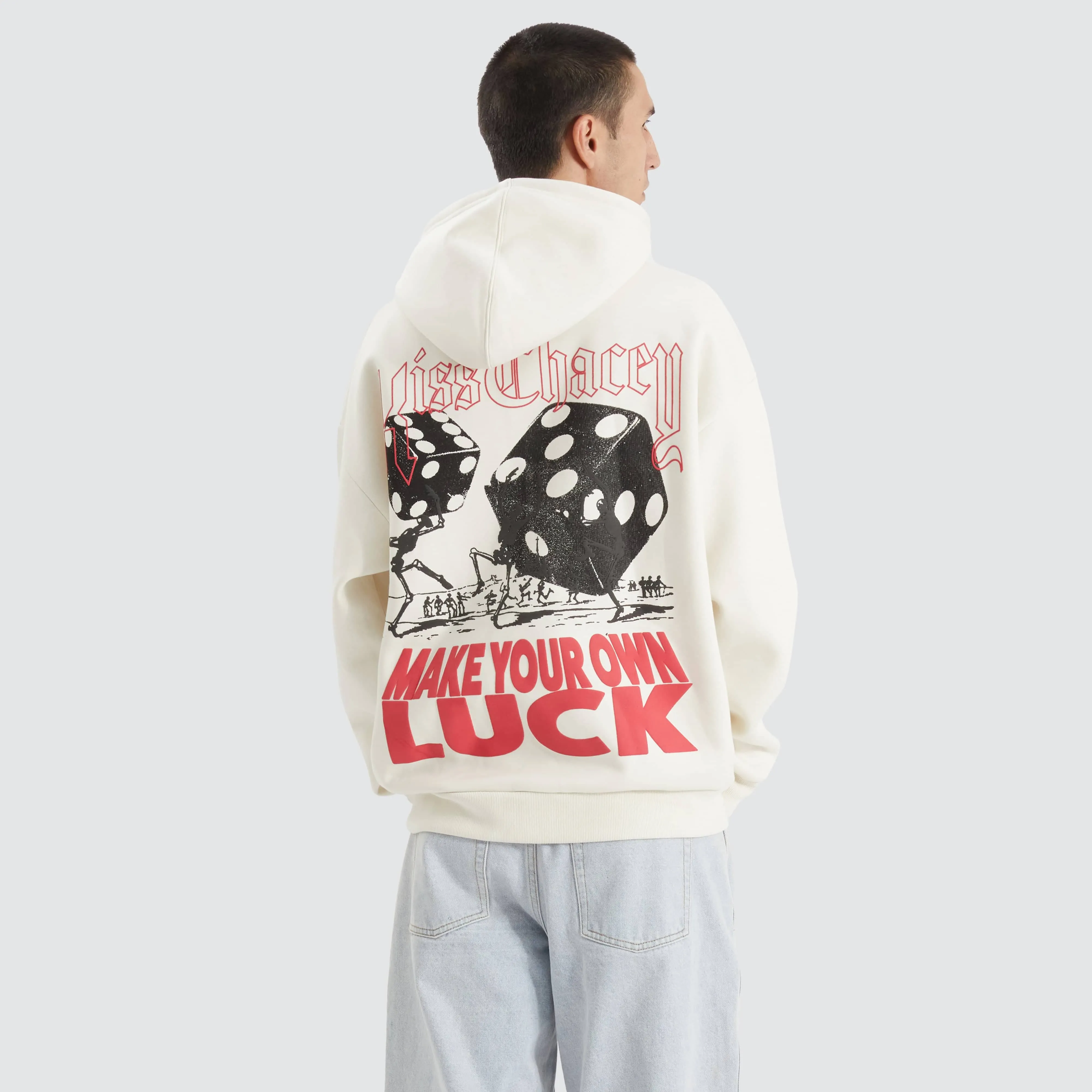 Luck Heavy Oversized Hoodie Tofu