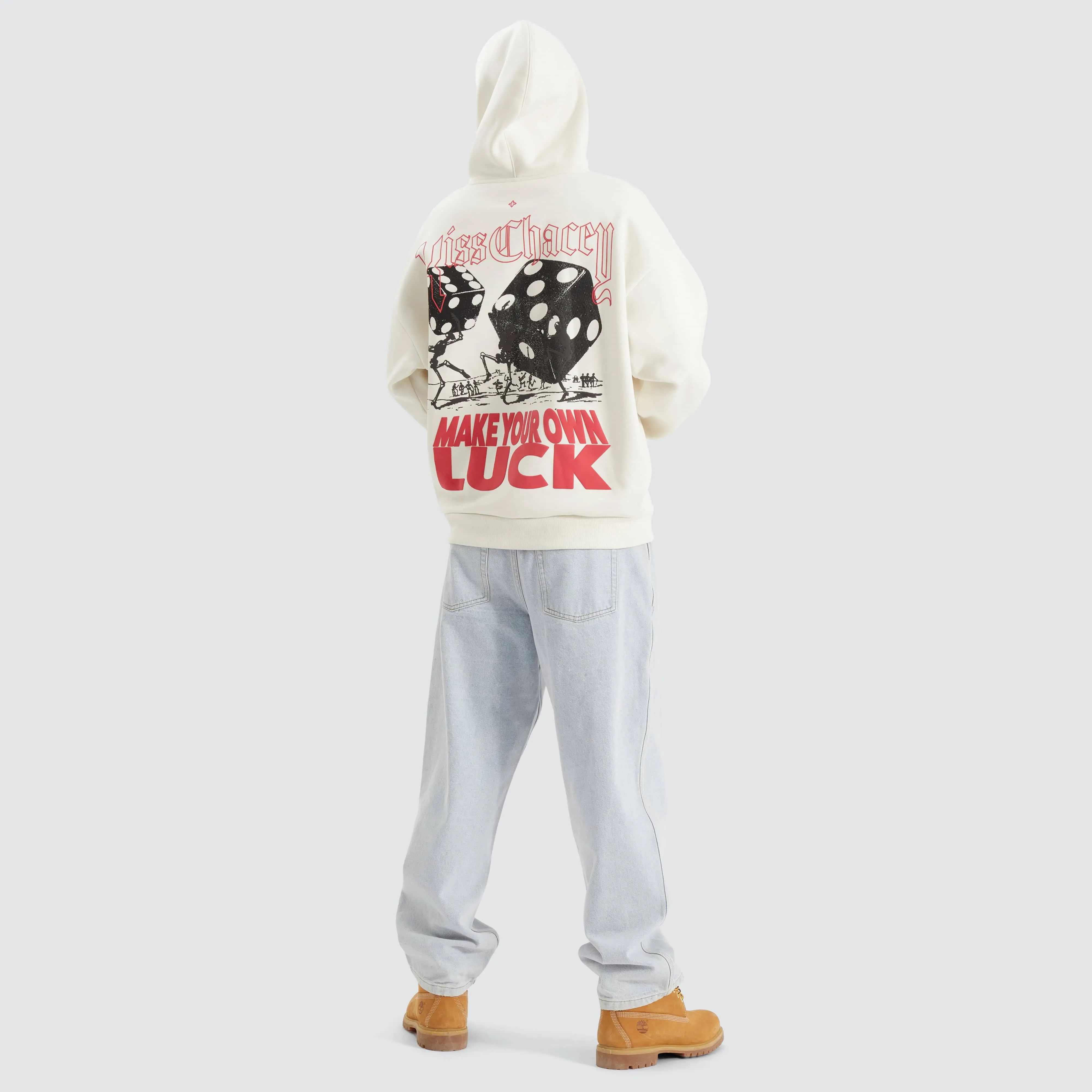 Luck Heavy Oversized Hoodie Tofu