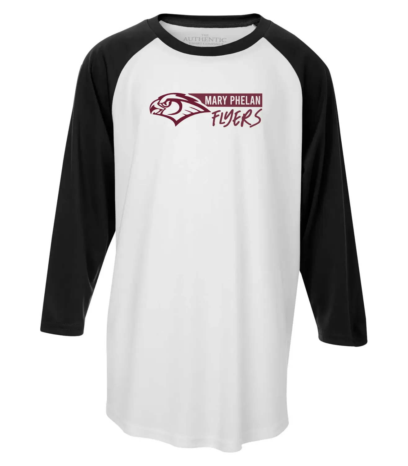 Mary Phelan Adult 3/4 Sleeve Baseball Tee