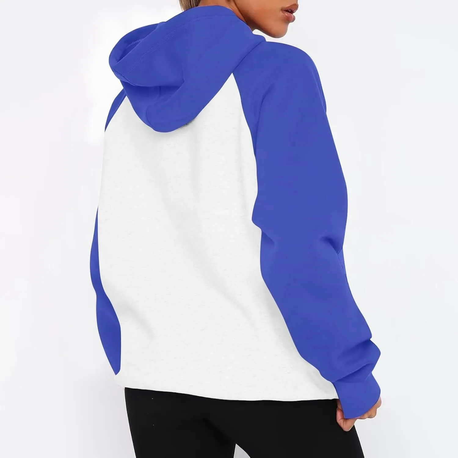 MCILLO Womens Oversized Sweatshirts Pullover Hoodies Long Sleeve with Pockets Winter Fall Outfits Clothes