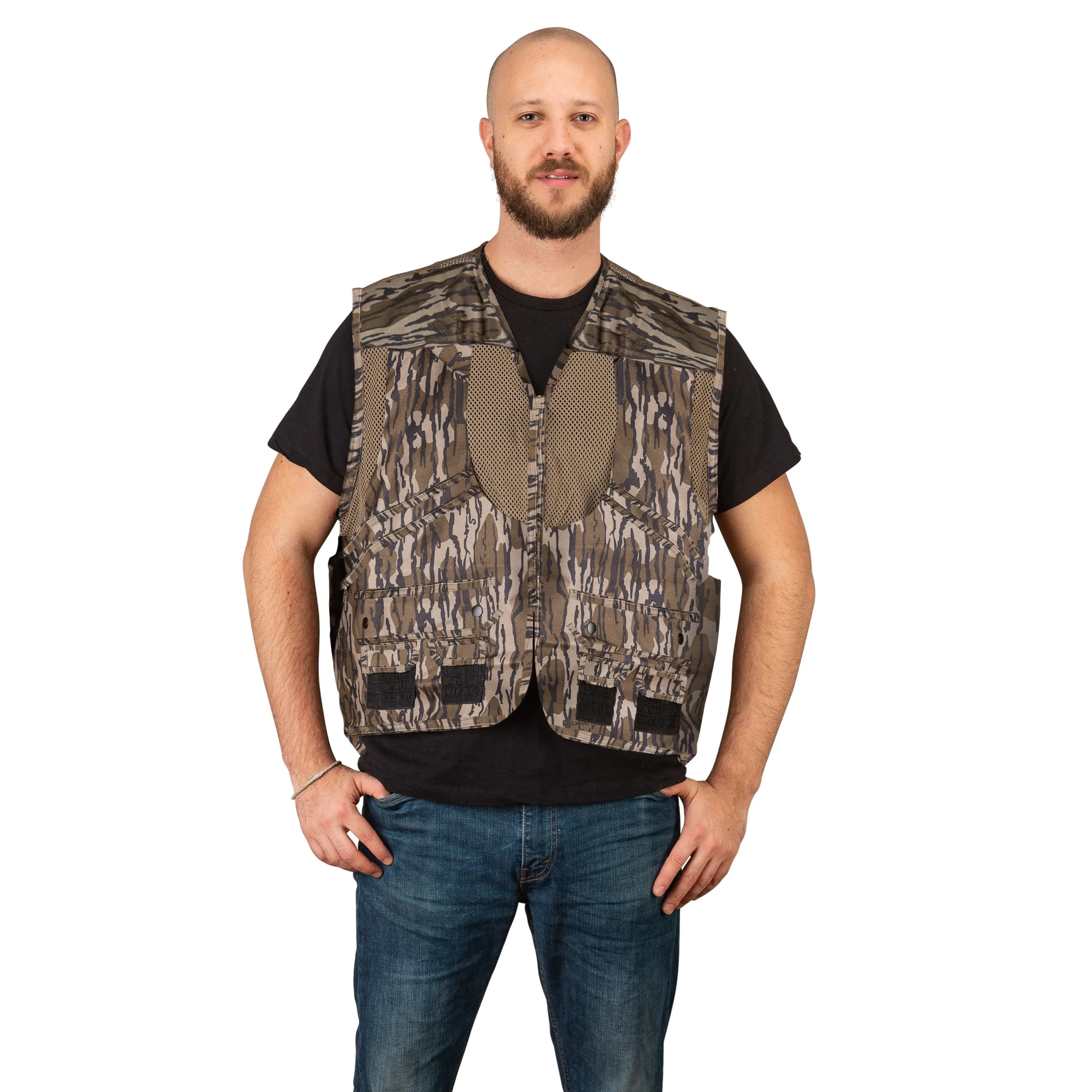 Men's Mossy Oak Deluxe Front Loader Old Bottomland Camo