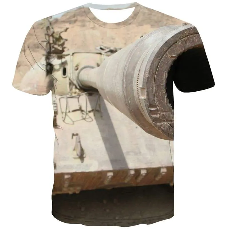 Military T shirts Men War Tshirts Casual Tank Tshirts Cool Metal Tshirt Anime Mountain Shirt Print