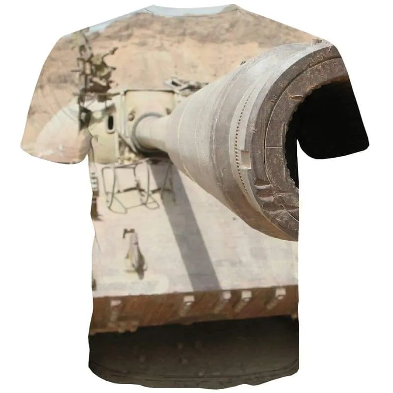 Military T shirts Men War Tshirts Casual Tank Tshirts Cool Metal Tshirt Anime Mountain Shirt Print