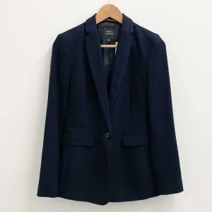 Next Jacket Size 8R Navy Tailored Blazer