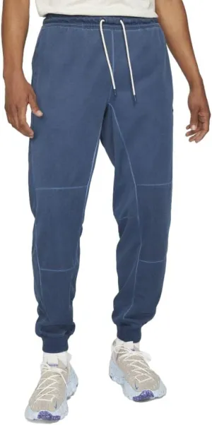 Nike Sportswear Men's 'Move to Zero' Jersey Pants Joggers (Large, Blue Void)