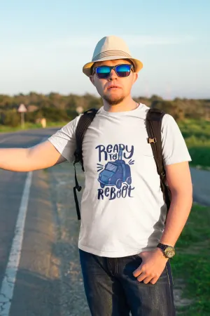 Ready To Reboot Printed T-shirt for men
