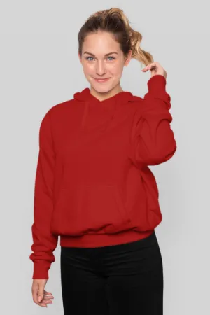 Red Hoodie for women