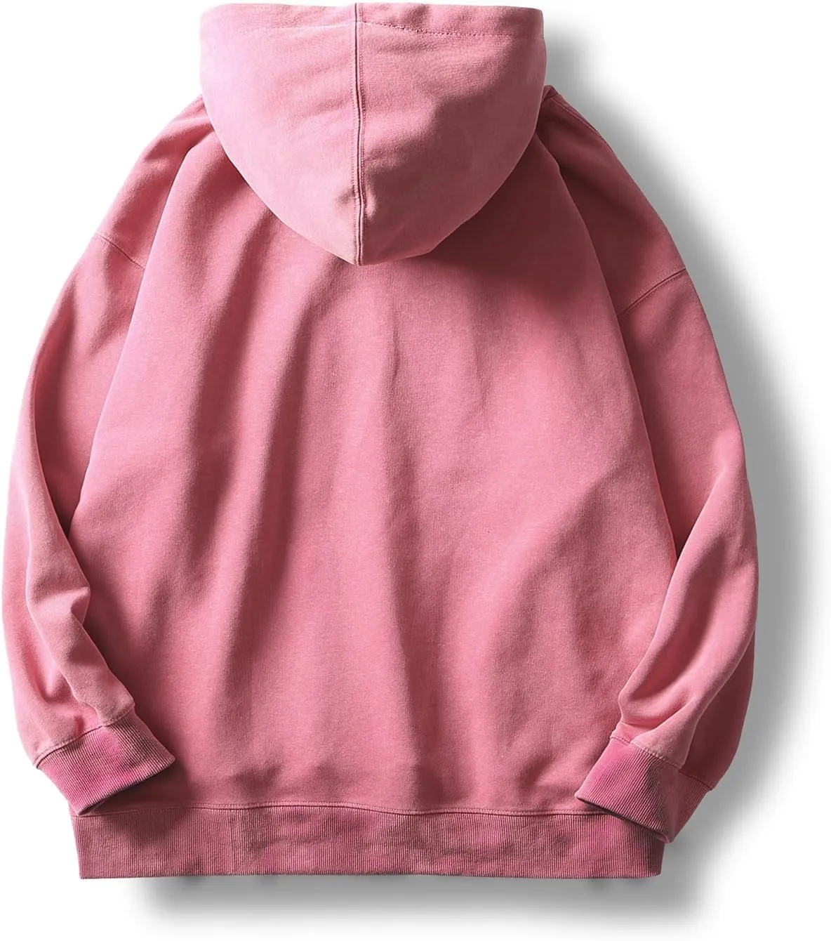 Retro Washed Hoodies Mens Distressed Hoodie Sweatshirt Graphic Heavyweight Pullover Sweatshirt
