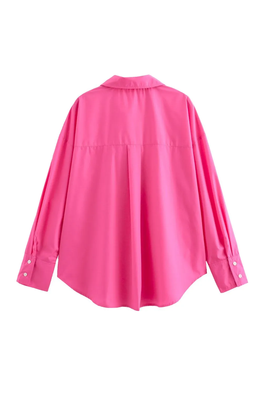 ’Scarlett‘ Button-Up Long Sleeve Shirt Top（2 Colors）