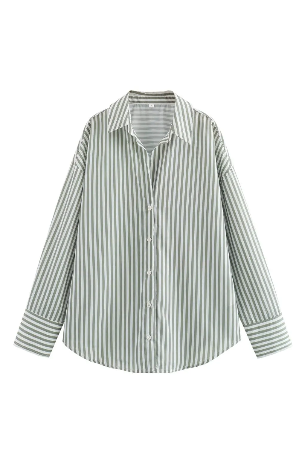 ’Scarlett‘ Button-Up Long Sleeve Shirt Top（2 Colors）