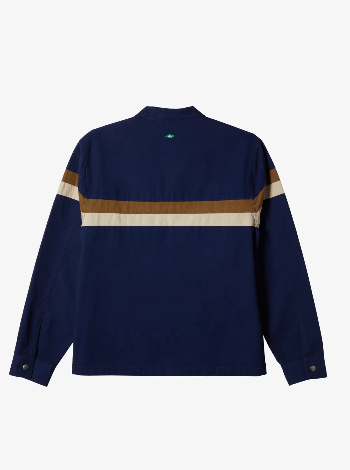 Snyc Cotton Zip-Up Jacket - Ocean