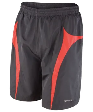Spiro micro-lite team shorts | Black/Red