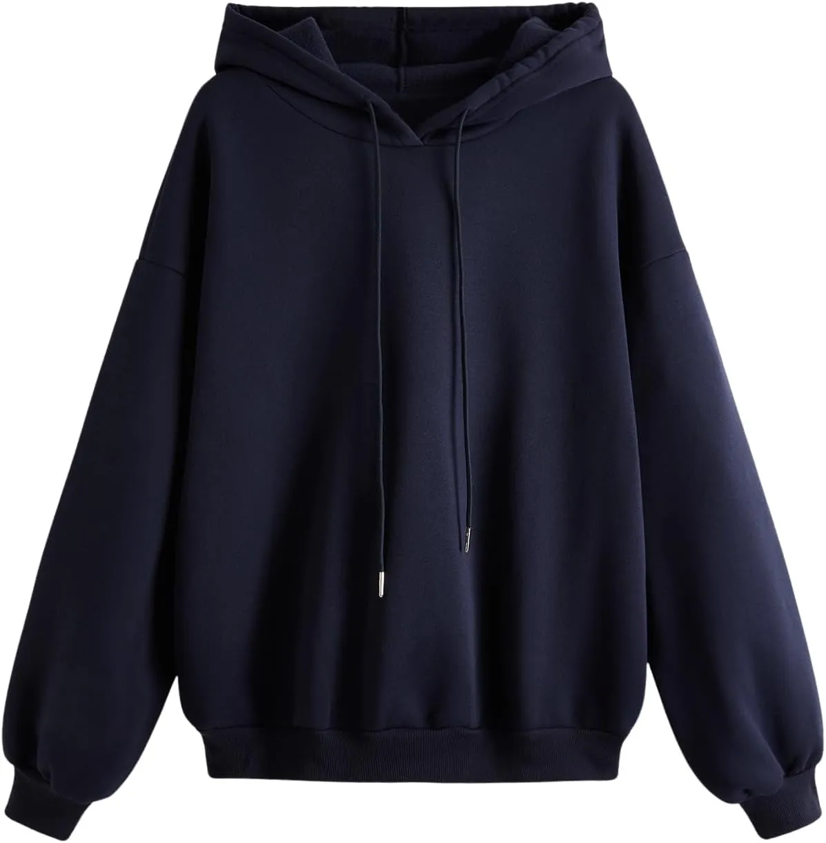 SweatyRocks Women's Graphic Hoodies Long Sleeve Drop Shoulder Oversized Sweatshirts with Hood