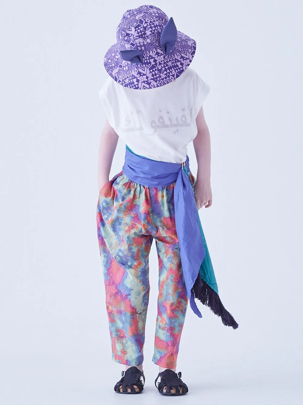 Tie Dye Pink Mix Pants
