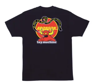 Toy Machine X Bronson Speed Co Tee - Black