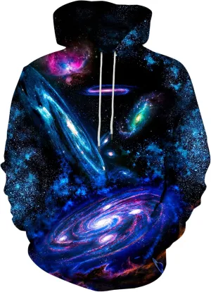 Unisex 3D Printed Hoodies Graphic Pullover Hooded Sweatshirt for Men Women
