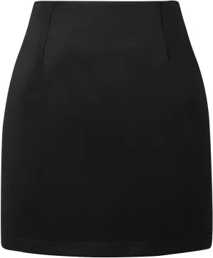 Women's Midi Plaid Skirts 2025 Fall Winter Knee Length Pencil Wool Skirt High Waist Midi Bodycon Cloth with Slit