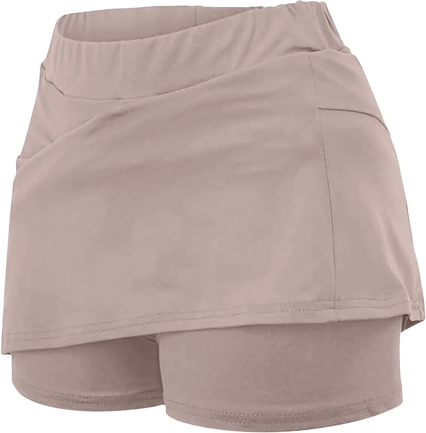 Women's Tennis Skirt High Waisted Golf Skirts Athletic Skorts for Woman Pickleball Skort with Built in Shorts