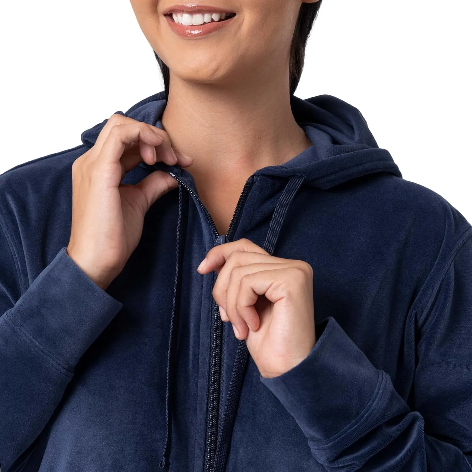 Wright's womens Velour Tracksuit 2 Piece Zip Up Hoodie and Jogger